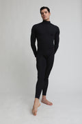 Zenith Sleeve Unitard - BLACK
