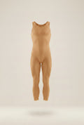 Microfiber Classic Unitard - BEIGE
