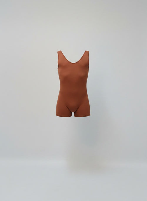 Classic Biketard - TERRACOTTA