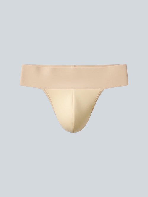 Furlan Dancewear beige dance belt with supportive padding and smooth swimwear-like fabric.