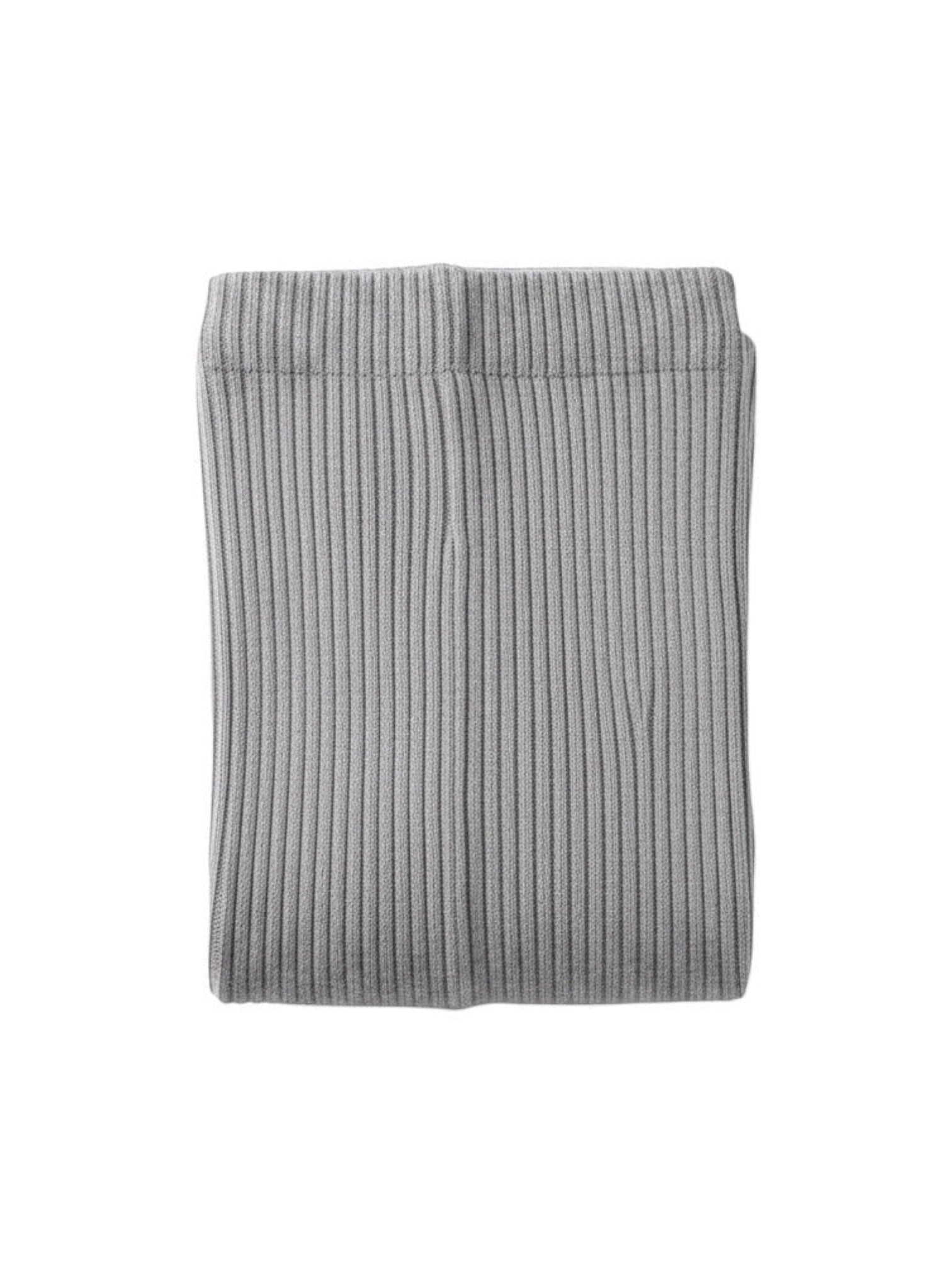 Furlan Dancewear grey ribbed knit leg warmers, 90 cm long, for dance studios.